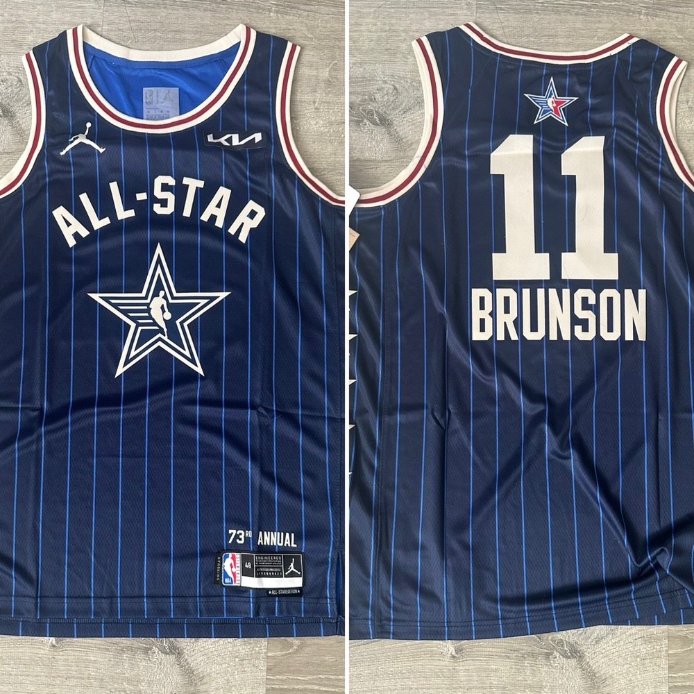 Jalen Brunson Nike 2024 All-Star Jersey • Size Large (48) • NWT • KNICKS!